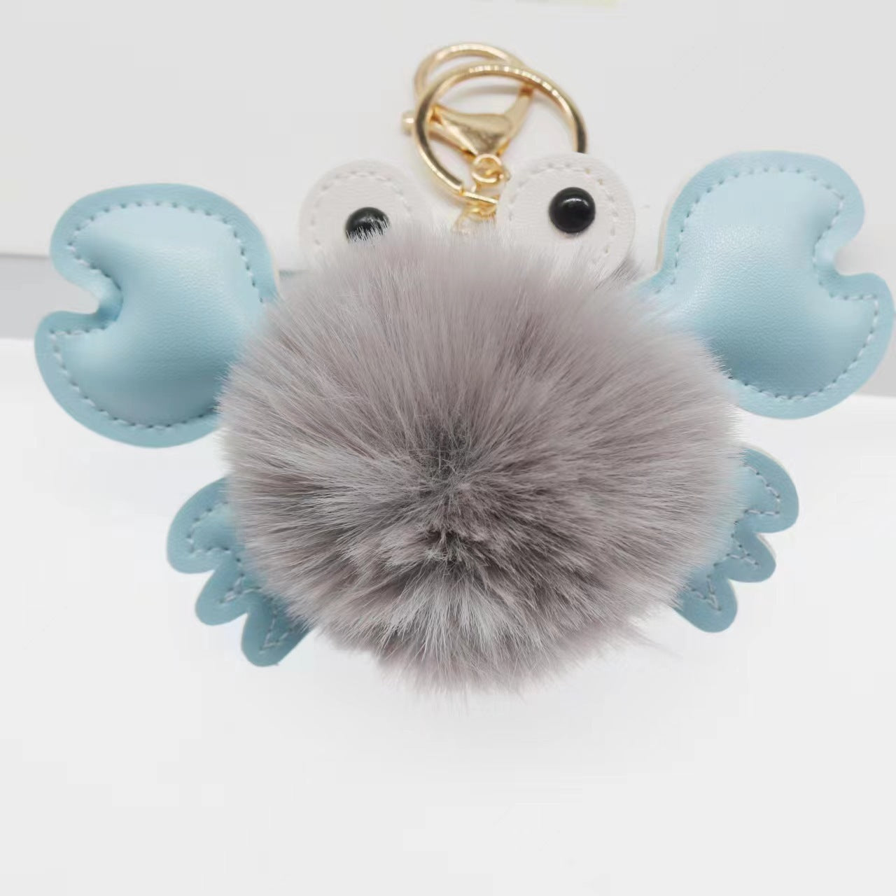 Cartoon Cute Crab Keychain Pendant e78b5857 4378 4881 be23 6a29e98425ec