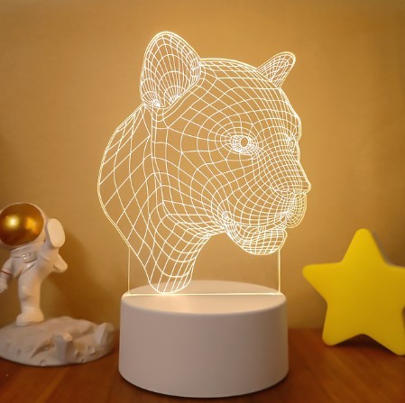 3D Lights Colorful Touch Remote Control LED Visual Lights - HD Wireless Product #8