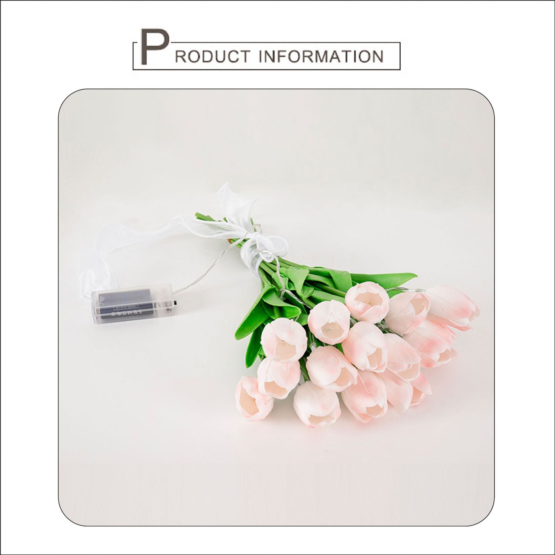 Led Lighting Chain Simulation Tulip Bridal Bouquet e7b20c9a dbe9 4f9f 9991 16e011efa856