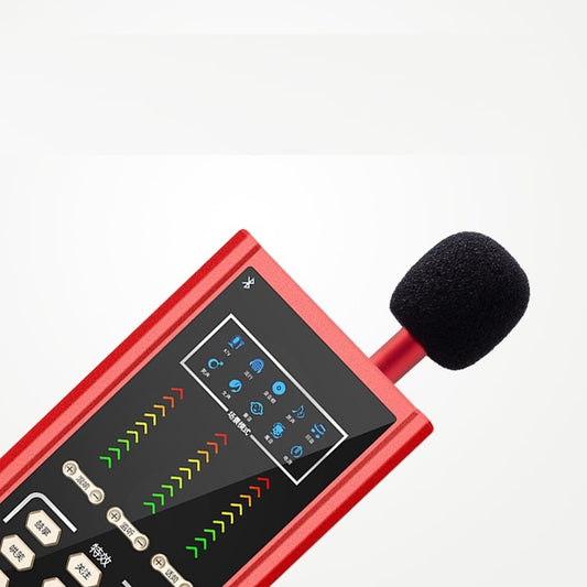 Mini Condenser Microphone Metal Small Microphone Amplifier Sound Card K Song Outdoor Live Mobile Phone Sound Card Microphone 