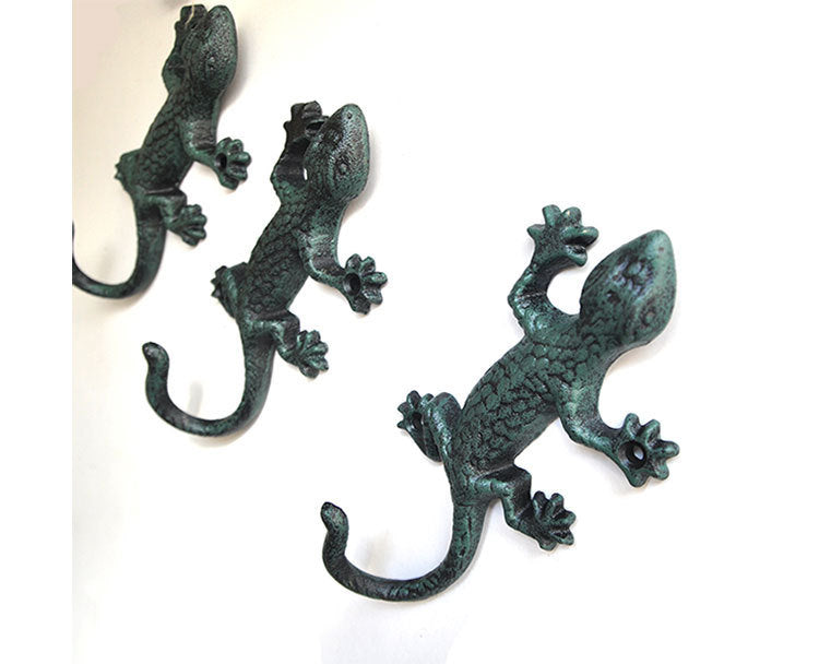 Wrought Iron Gecko Hook American Cast Iron Garden Hook e7bb5684 5871 4ced 8e57 d9b8c0505dcc