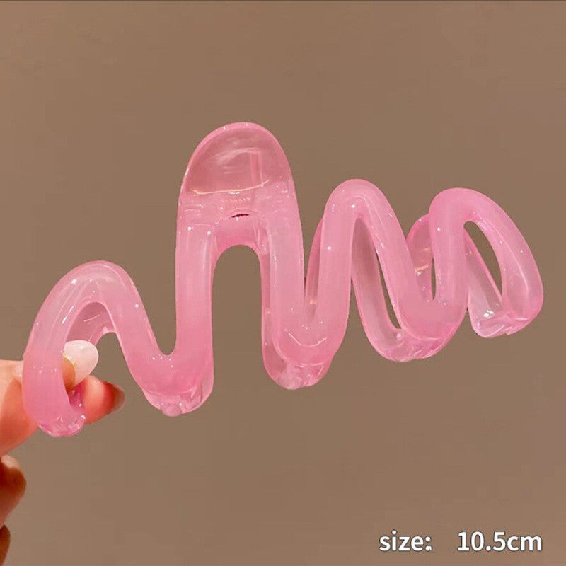 Dopamine Girl Shark Large Hair Clip Female Temperament e7d4977e c609 4ce2 86ac fa41e4d16800