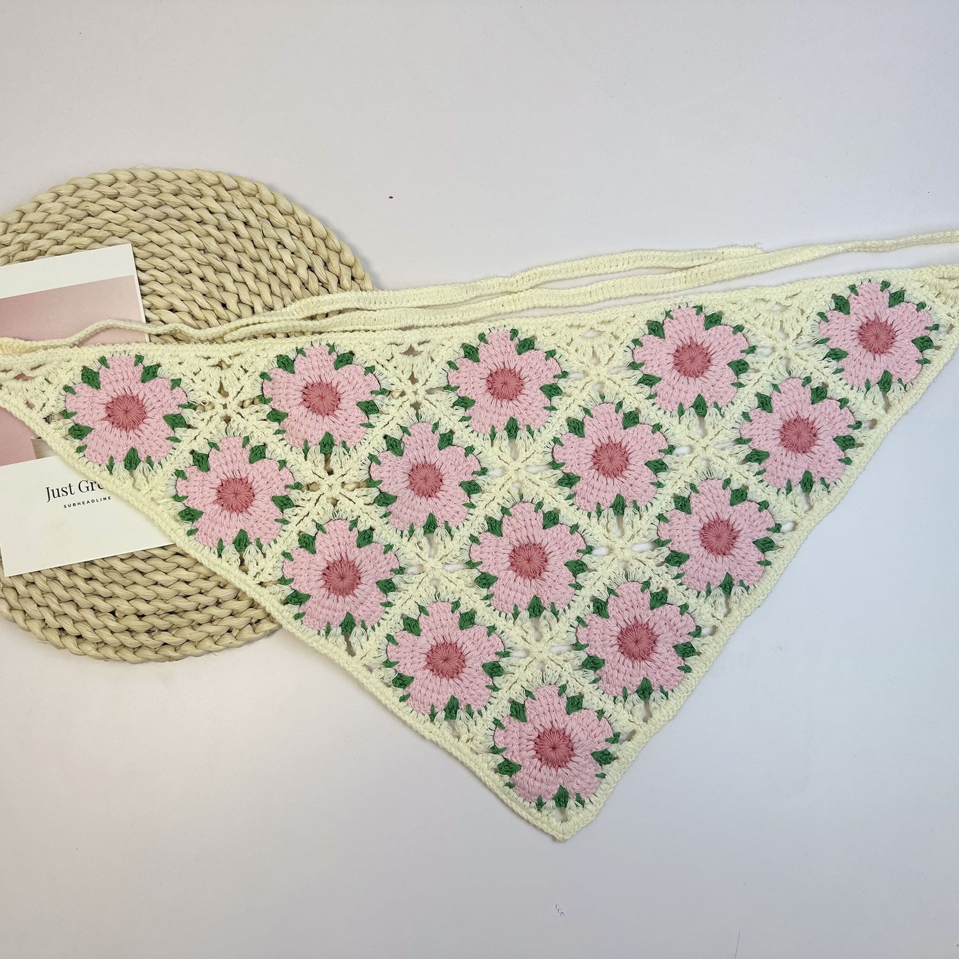 All-matching Triangular Binder Knitted Hair Band e7db018c 6bde 4f20 a3e1 c928ca2146d0