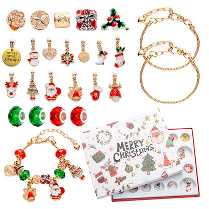 Diy Creative Children's Bracelet Ornament 24 Grid Calendar Christmas Blind Box e7dcc3b6 49f4 4ddc a490 a62cc6c345f4