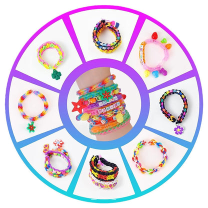 40 Grid 2500 Rainbow Handmade Knit Device - HD Wireless Product #3