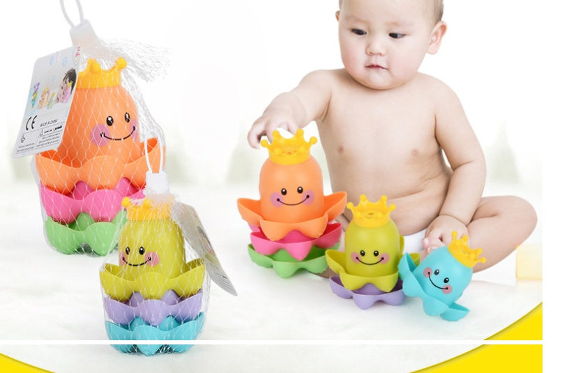 Children's Sea Octopus Stacked Cup Bathroom e7f928ba 0625 4616 ac76 1ff706e0db71