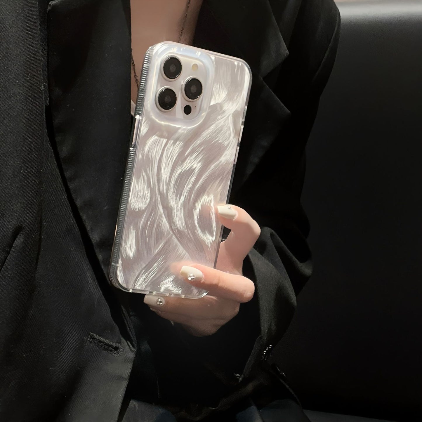 Laser Feather Yarn Suitable For Phone Case - 图片 3