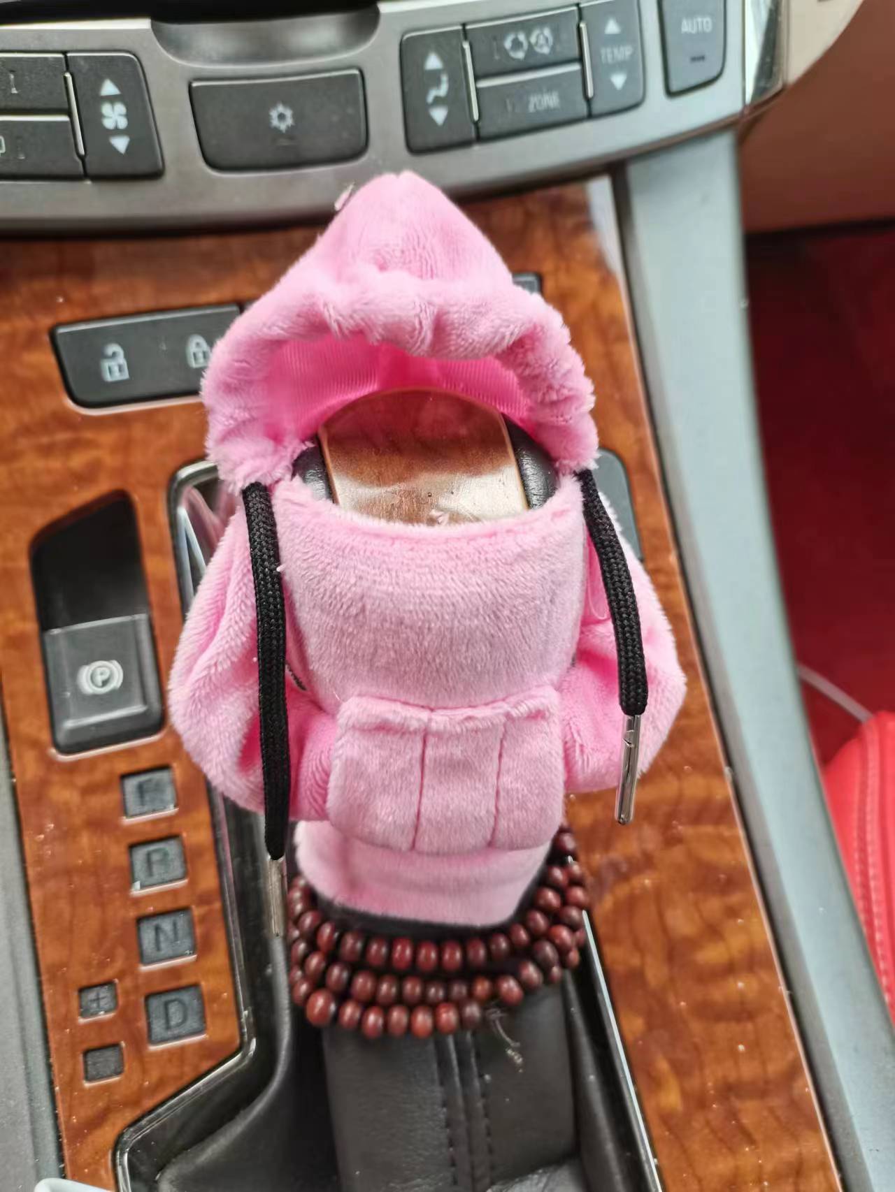 Velvet Car Gear Handle Sleeve Handle Decorative Knob Hoodie Handbrake Cover Hoodie e84fcf7e ec10 4ffc ad33 c7272d4f3cc2