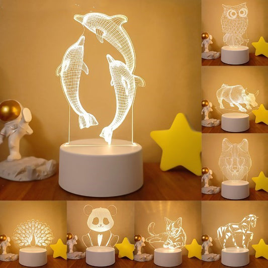 3D Lights Colorful Touch Remote Control LED Visual Lights - HD Wireless Product #1