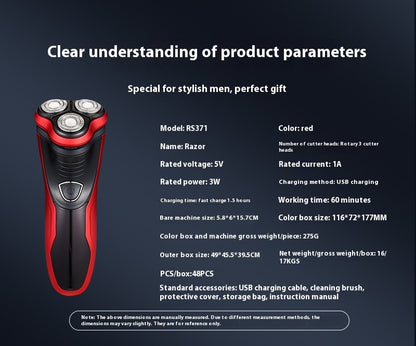 Electric Shaver Men's Rechargeable Shaver e8728e52 468b 4fe7 96a4 4a2f90d77c6b
