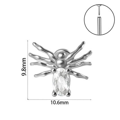 Snake Bat Bee Spider Threadless Pin Earrings e888ae47 438f 4118 b318 dca52c22a3d2 5be3ad5f 2a6c 495d 829a 87b83555a9e6
