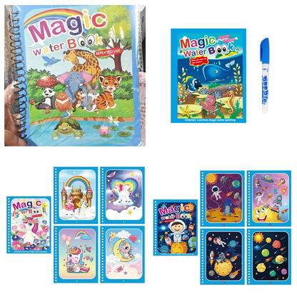 Children's Creative Magic  Water Painting Book e893e9a4 6006 4a82 a3fd 4413306c0a44