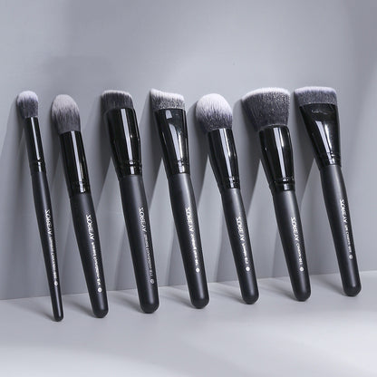 Beauty Tools Black Makeup Brush Single Blush Brush Shaped Powder Foundation Brush Powder Brush e89d1f55 52de 4b6a 89b6 782b40