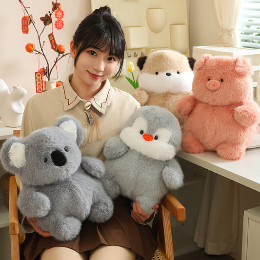 Lying Flat Series Chubby Pig Doll Plush Toy e8a0c0c7 a219 4fdb 9a1c 122e96a896a4