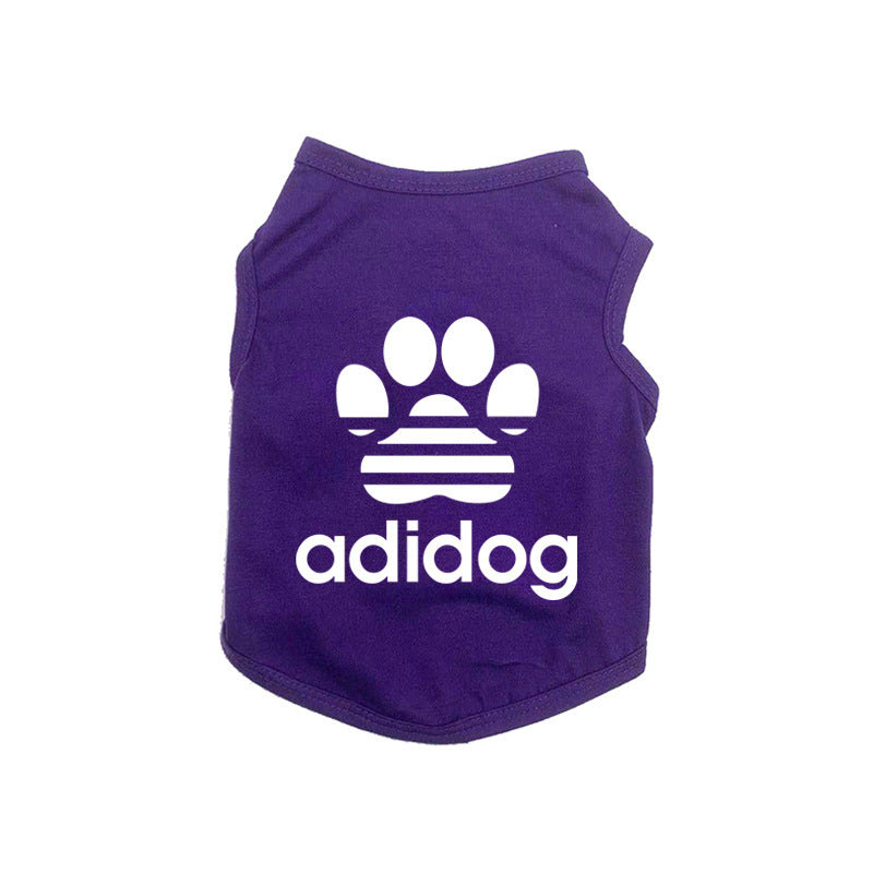 Spring And Summer New Small And Medium Sized Dog Cotton Vest e8a8261f 595f 420b 9308 c911755868a9