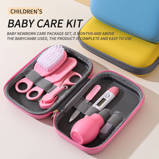 Children's Baby Nails Cutting Pliers 8 Eight-piece Set Eva Bag Care Suit e8ad5ec0 7726 49de 83b2 f56bb36fb3fc