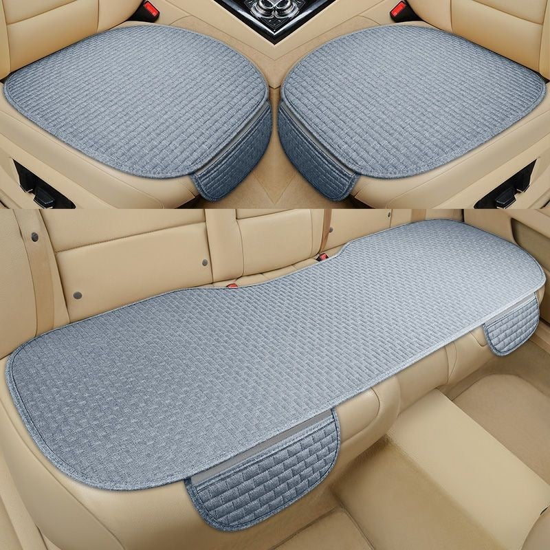 Linen Car Cushion Four Seasons Universal Single Piece Three Piece Set e8b3c0cc 1dcc 4175 bb5a 2487b3eb0016