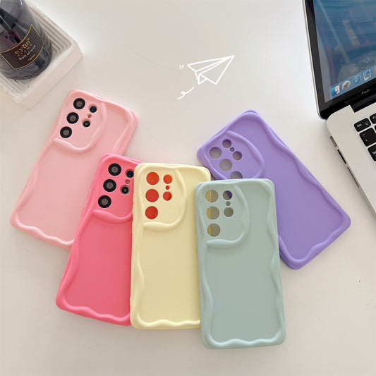 Cream Border Full Package Anti Drop Color Phone Case e8bf9a22 540a 4d8f 84aa 8d8ddcc6bdb0