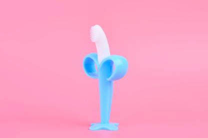 Wholesale Three-dimensional Banana Teether Baby Teething Stick Baby Nipple Molar Teether Banana Toothbrush e8cc1c22 7472 401a