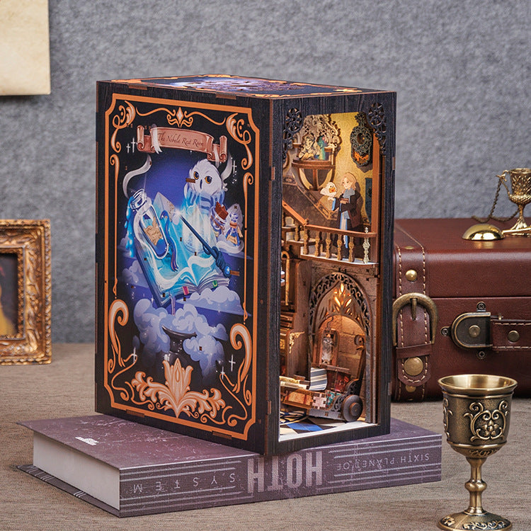 Dongpo Zhiyi Diy Wooden 3d Stereo Hand-assembled Book Stand Model Building Toy e8d0c070 845b 4609 b0dc 4452b1986e12