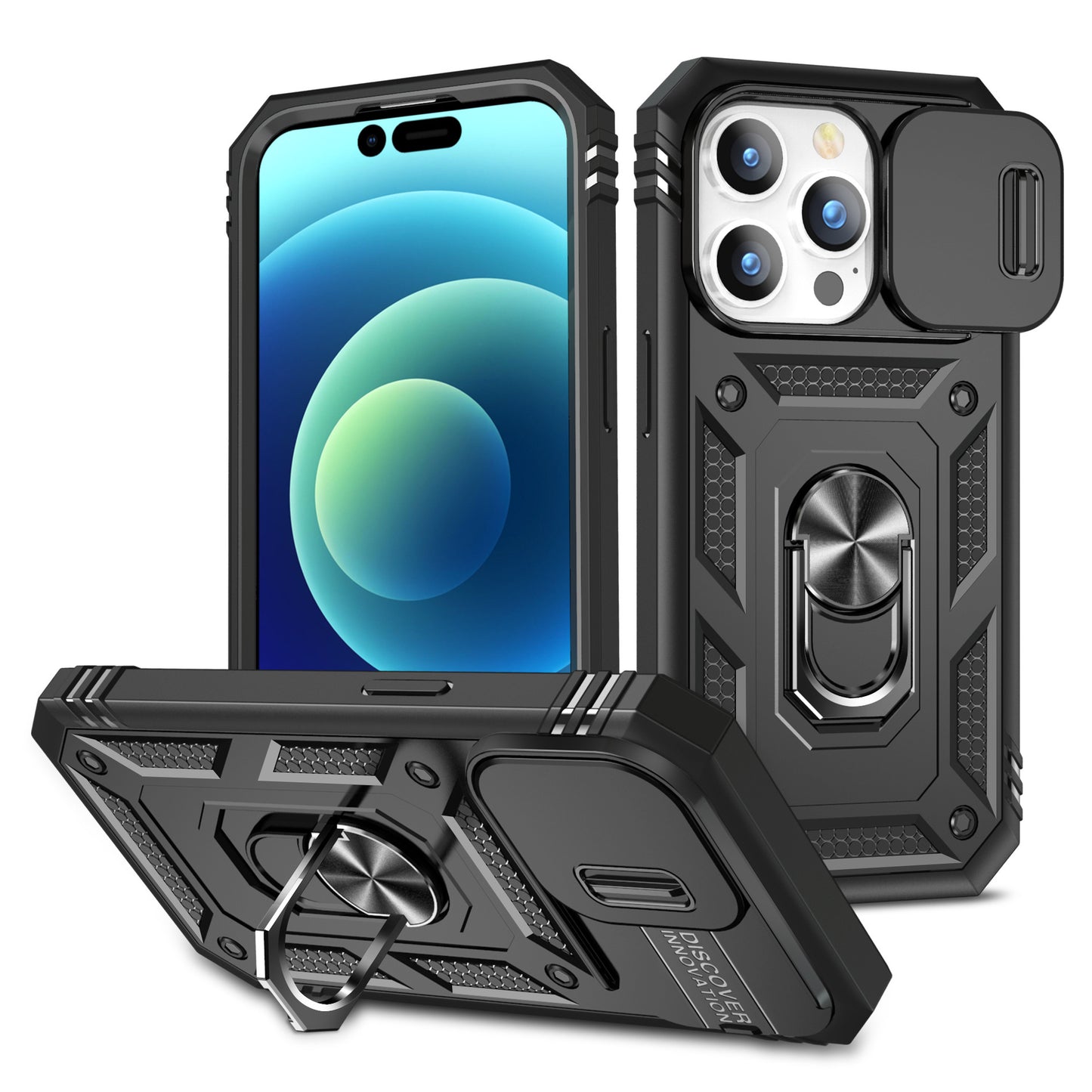 Fashion Simple Push Window Three In One Phone Case e8e73986 fbf8 4879 9993 f12022619e97