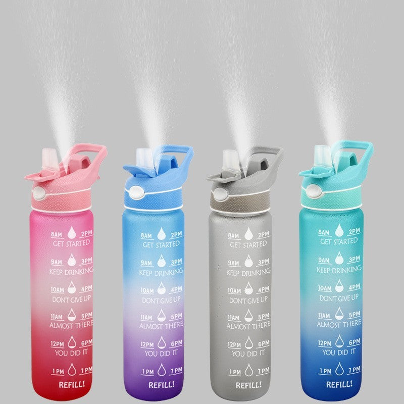 Water Bottle Scrub Bounce Cover Straw Space Cup Sports Water Bottle e8f07cd1 04ee 4dec b1e6 266351f3fb1e
