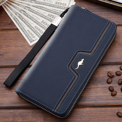 New Men's Wallet Long Zipper e9026d68 6e7c 4fc3 a10d 3c36ae99e6f4