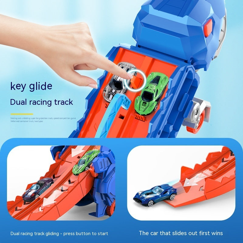 Tyrannosaurus Dinosaur Deformation Track Gliding Car e9053f7b d120 46a6 a6e3 0daf541a6d3d