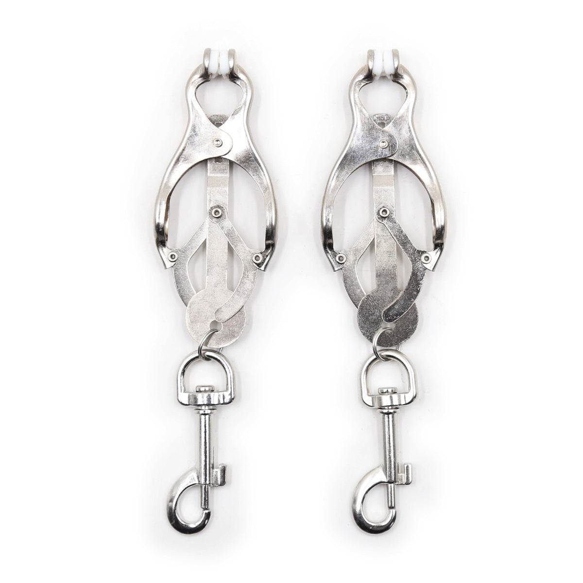 Toys Men's And Women's Silver Three-leaf Clip Iron Chain Connection With Hook e92ea0e3 092a 4d46 9e67 d05b0fda8d12