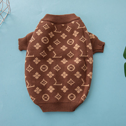 Pet Sweater Autumn And Winter Thick Warm Dog Clothes e93de618 45bd 4a3f 9c64 45d225e5b2b8