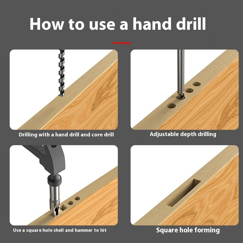 Square Hole Drill Bit Woodworking Tool Square Tapper e9509523 a083 49bf 8279 7e2fc344451a trans