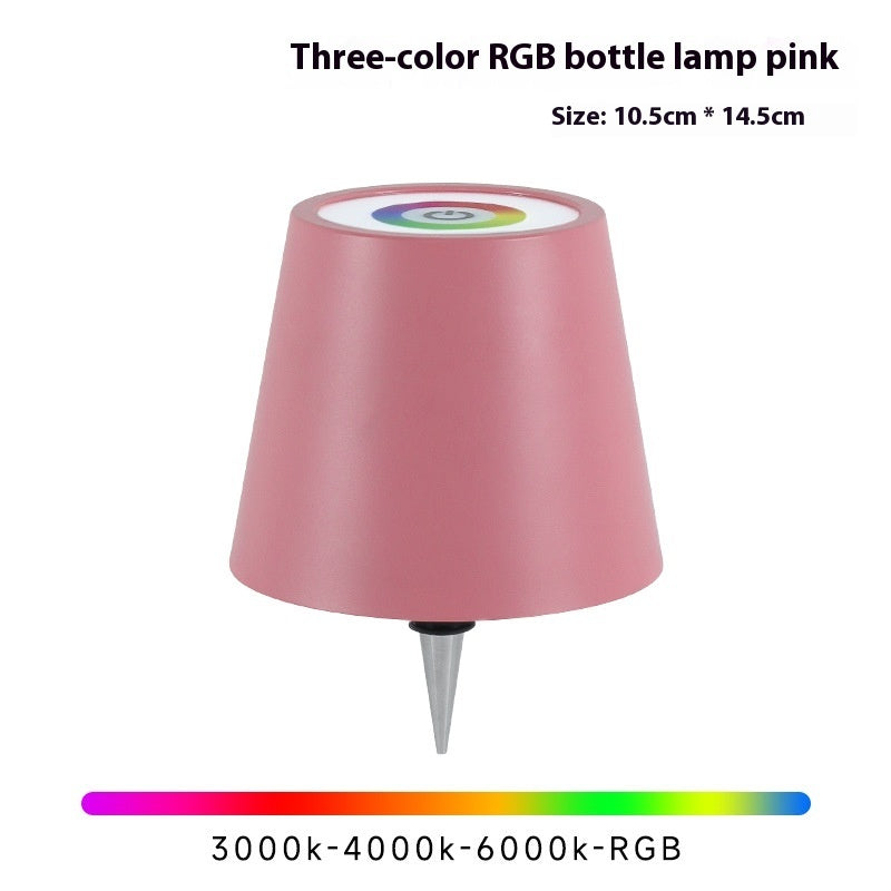 Plug-in Wine Bottle Lights Metal Wine Bottle Table Lamp Rechargeable e957a58e efa4 48b9 b67d 12ac979e7118 trans
