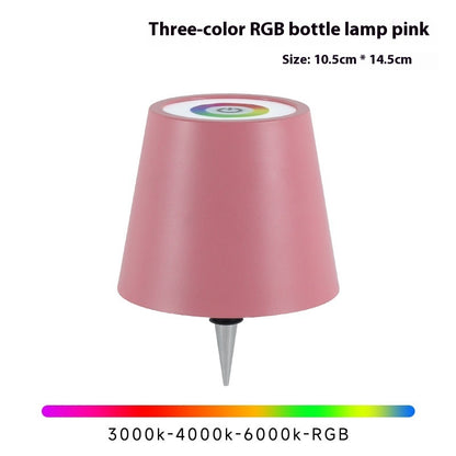 Plug-in Wine Bottle Lights Metal Wine Bottle Table Lamp Rechargeable e957a58e efa4 48b9 b67d 12ac979e7118 trans