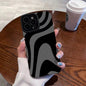 Dark Zebra Pattern Drop-resistant Silicone Phone Case e98a849d 7394 4d14 9358 1c672493687c