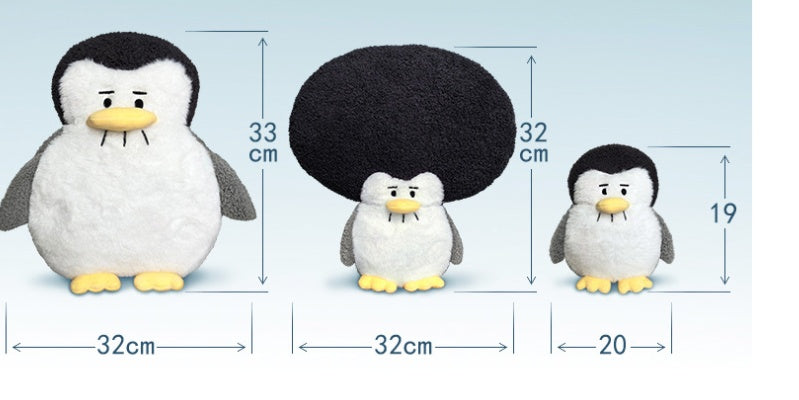 Penguin Action  Sad Expression Doll Plush Toy e992ae6a 3024 4fd6 8bb3 3aa61cbe3c7c