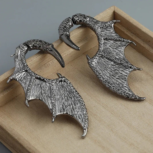 Devil Wings Simple Fashion Wings Earrings e9a06543 3695 4cef 9d22 5a3a54034525