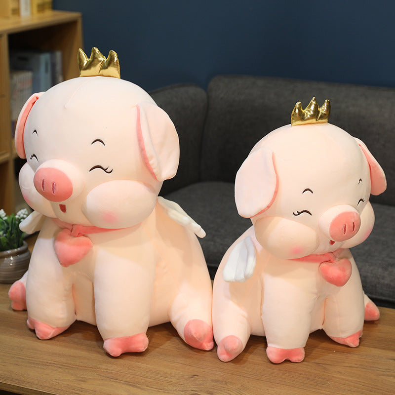Angel Pig Plush Toy Doll e9b274f4 ee7f 4f42 ba1d e3ca359318a7
