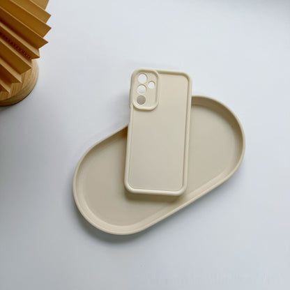 Solid Color Minimalist Silicone Soft Shell Phone Case - 图片 15