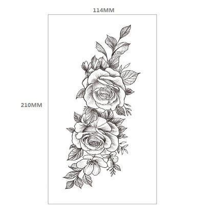 Animal Pattern Tiger Lion Half Arm Water Transfer Imitation Tattoo e9cf8e99 16f5 4e7e b25a 79ab09a27c64