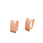 Fashion Simple 14K Gold Square Glossy Ear Clip e9d7c55c aa1c 4941 8098 b9a57faae8c4