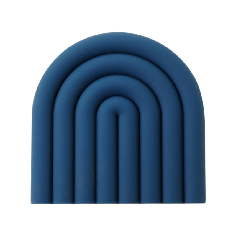 Rainbow Silicone Heat Insulation Pad Dining Table Heat Resistant And High e9df051a 93d1 4278 843a 3d9d6ec31254