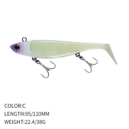 Tail Soft Bait Sea Fishing Lure Fish Type Jig Hook Tossing Fake Fish Weever Topmouth Culter e9e28cb5 b727 4c49 abe2 a6f1f52c4
