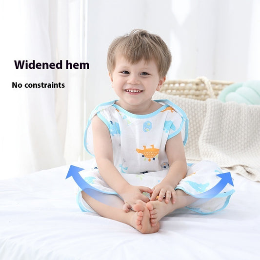 Long Sleeve Four-layer Bamboo Cotton Gauze Sleeping Bag e9e697d8 b566 4a69 9d9d 960adea2e006 trans