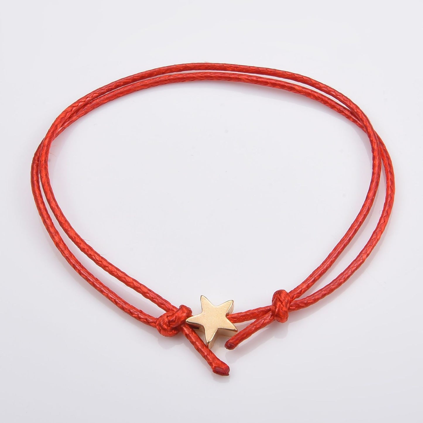 Waterproof Wax Wire Alloy Peach Heart Hand-woven Bracelet For Women e9f3166b 8089 49b0 8109 0a3ed5997dc7