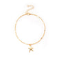 Personality Anklet Silver Beach Yoga Starfish Pendant