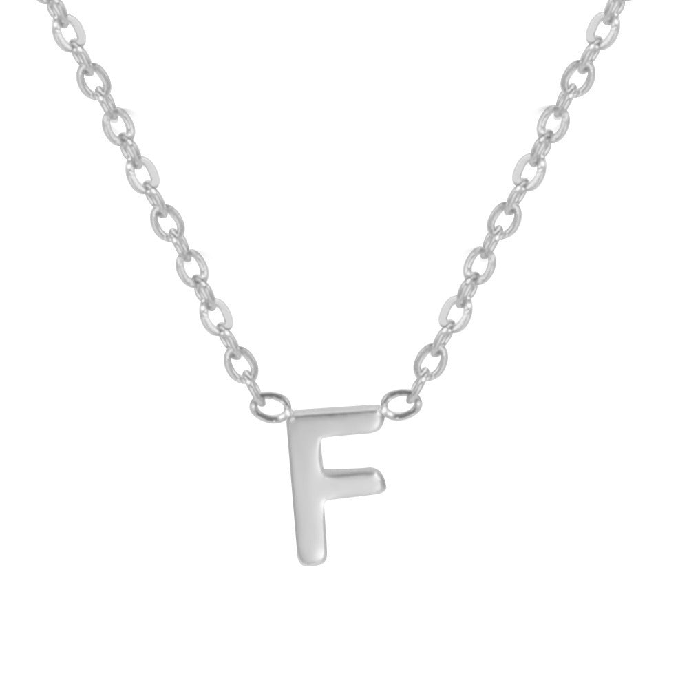 26 Letter Series Necklace For Girls - HD Wireless Product #12