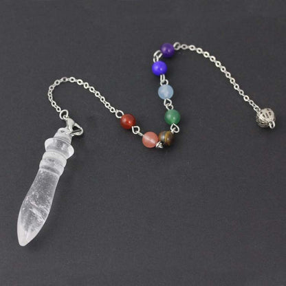 Natural Crystal Pharaoh's Scepter Pendulum Pendant Cone Pendant Jewelry ea05cf26 4e2b 42c6 8766 0026aeb2a9d3