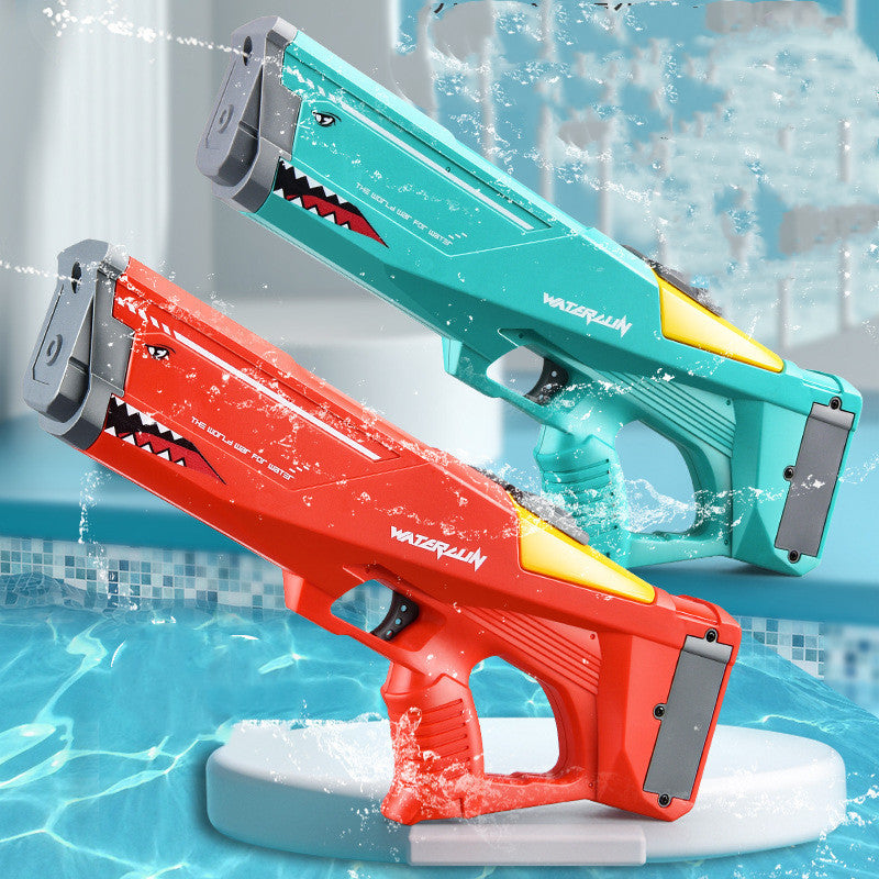 Automatic Electric Water Gun Toys Shark High Pressure Outdoor Summer Beach Toy Kids Water Fight Pool Party Water Toy ea09ab0b