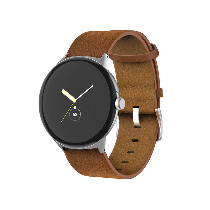 Straight Interface Leather Watch Strap ea1278fa 2401 4d4e a29c ed882e833366