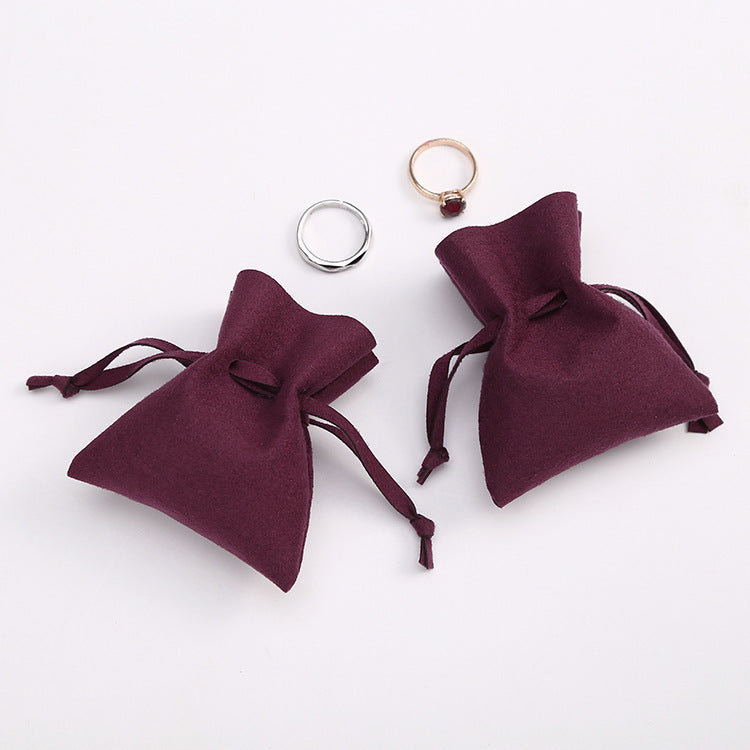 Microfiber Leather Jewelry Clamshell Bag ea16b81c ad02 454e 8389 45661bb8c4e4